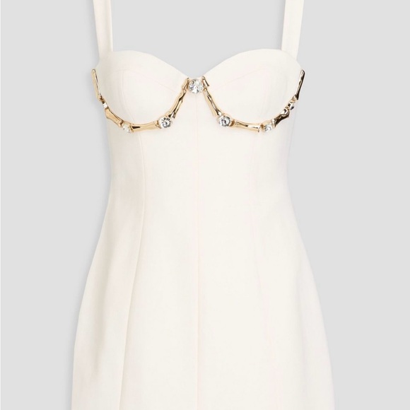 AREA Claw Cup Mini Dress - Picture 1 of 7